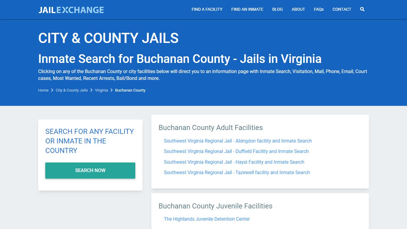 Buchanan County Jail Inmates | Arrests | Mugshots | VA